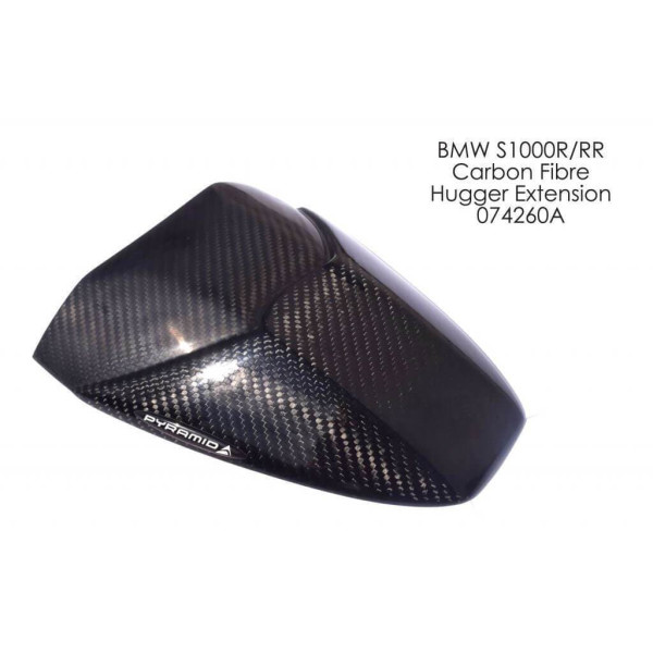 Pyramid Plastics Pyramid hugger extension | carbon | bmw s 1000 r 2009>2020